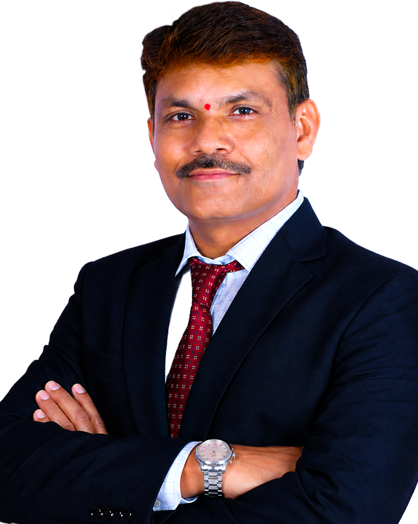 K. Bharath Kumar Reddy, an experienced stock market trainer in Hyderabad with over 20 years of experience.
